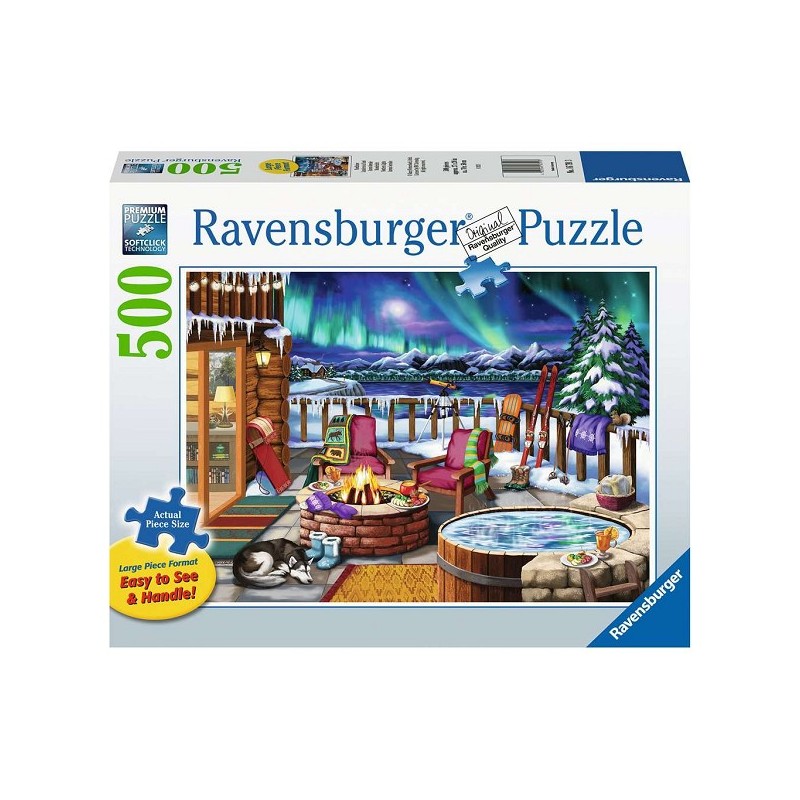 Ravensburger puzzle Aurores boréales 500 pièces