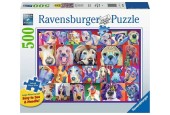 Ravensburger puzzle Bonjour toutou 500 pièces