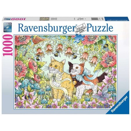 Ravensburger puzzle Amitié chat 1000 pièces