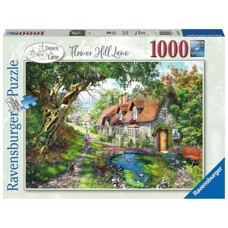 Ravensburger puzzle Flower Hill Lane 1000 pièces
