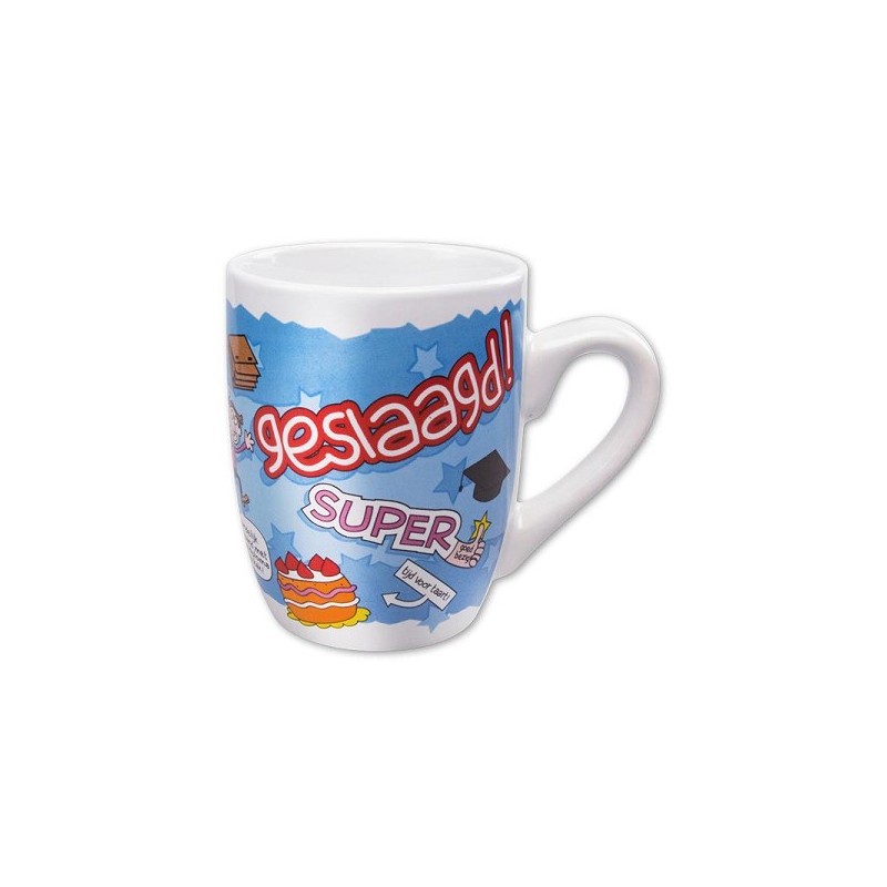 Paperdreams Cartoonmok Geslaagd te gek