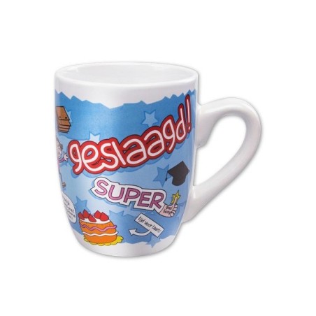 Paperdreams Cartoonmok Geslaagd te gek