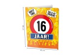 Paperdreams Window signs - 16 jaar 60x45cm