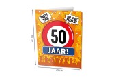Paperdreams Window signs - 50 jaar 60x45cm