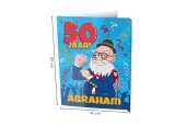 Paperdreams Window signs - Abraham 50 jaar 60x45cm