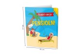 Paperdreams Window signs - Pensioen 60x45cm