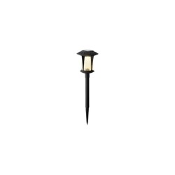 Lumineo Solar Stake Light Echt Glas Warm Wit Ø12xH32cm-1L 6 Branduren