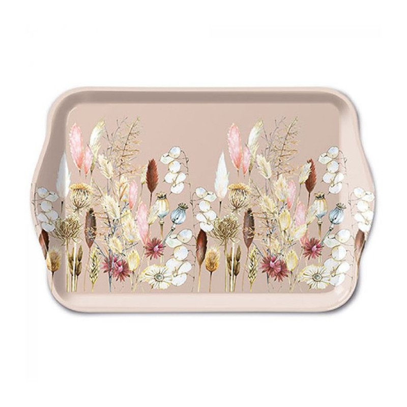 Plateau Ambiente Mélamine 13x21cm Pot-pourri