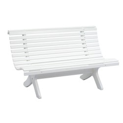 Bompa Tuinbank vurenhout 140x76x84cm wit