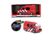 Toi Toys Cars&Trucks Bus de pompiers à friction avec lumière et son 21cm