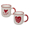 Koffiemok I Love You / Love Ø7,5x8cm