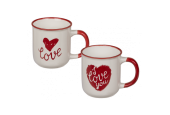 Tasse à café Je t'aime / Amour Ø7,5x8cm
