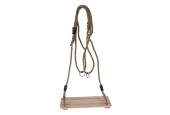 Schommel Hout 40x16cm Lengte Touwen 210cm