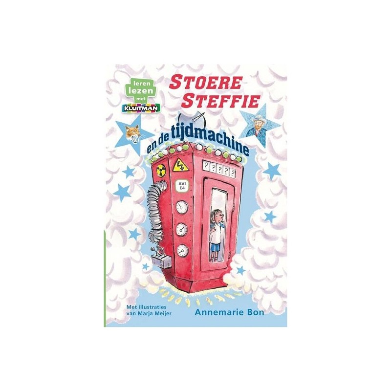 Kluitman Stoere Steffie en de tijdmachine (Avi E4)