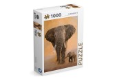 Puzzle Rebo Éléphants 1000 pièces
