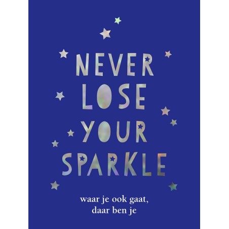 Rebo Het kleine boek - Never lose your sparkle