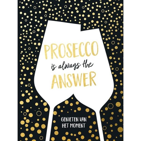 Rebo Le Petit Livre - Le Prosecco est toujours la réponse