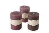 Boltze Home Stompkaars Basic Ø7xH10cm roze colour-mix