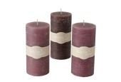 Boltze Home Stompkaars Basic Ø7xH15cm rood colour-mix