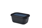 Mepal Multibowl cirqula rectangulaire 750ml - nordique noir 17,6x12,6x7,5cm
