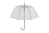 Esschert Design Parapluie transparent avec imprimé abeille Ø83cm