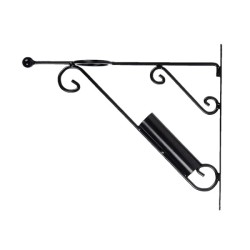 Esschert Design Support pour mât de drapeau avec crochet 42,5x8xh36cm (hors pot de fleur)
