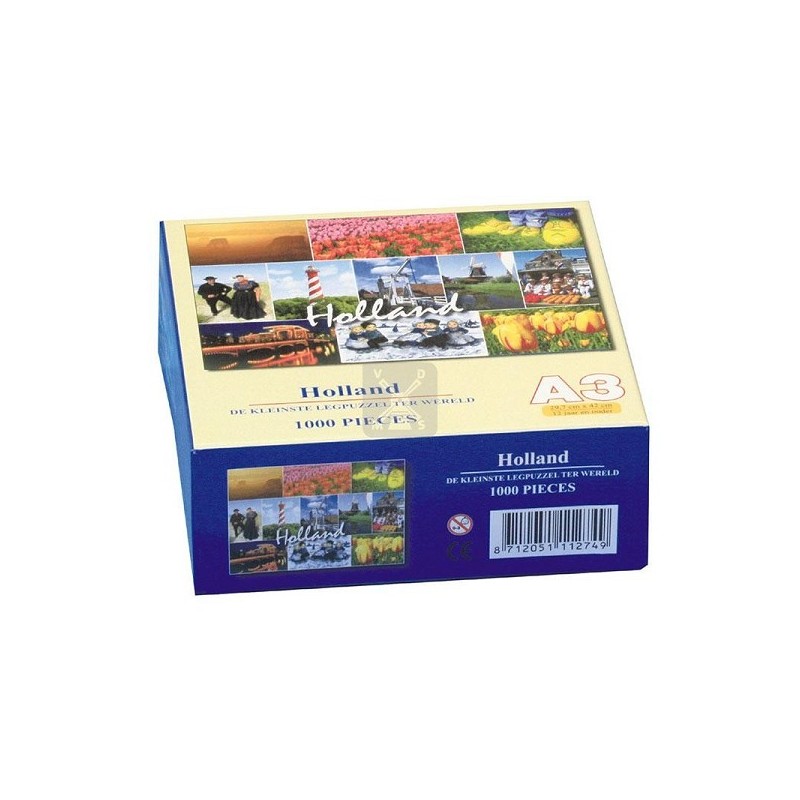 Puzzle Hollande A3 1000 pièces 30x42cm