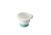 Keeeper Mengkom 1,5L Met Zuignap Ø20x13cm Wit/aqua