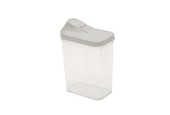 Keeeper Strooibus 0,5L 8x4,5x15cm wit/transparant