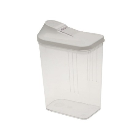 Keeeper Strooibus 1L 11x6,5x19cm wit/transparant