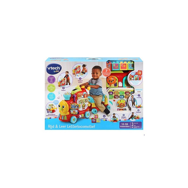 Locomotive à lettres Vtech Drive & Learn 1-3 ans