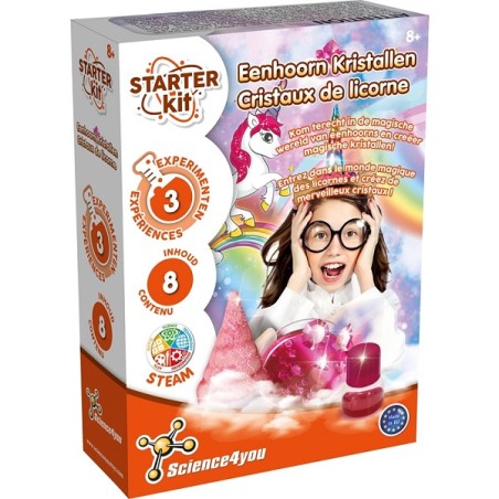Science4You Starker kit Eenhoorn Kristallen