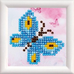 Diamond Dotz Vlinder In Frame 7,6x7,6cm
