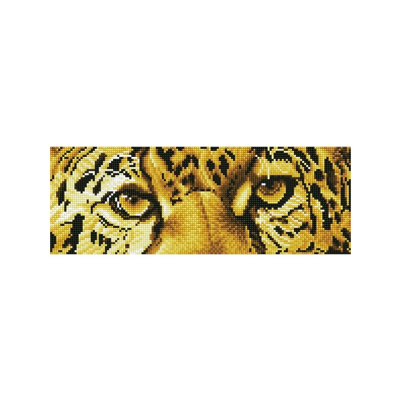 Diamond Dotz Luipaard 42x15cm