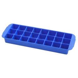 Metaltex IJsblokjesmaker rubber 26x8,5x2,5cm blauw
