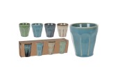 Beker porselein cappuccino 25cl set a 4 stuks