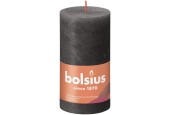 Bolsius Rustiek stompkaars 130/68 Stormy Grey-Stormgrijs
