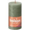 Bougie bloc rustique Bolsius 130/68 Olive fraîche - Olive fraîche