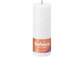 Bolsius Shine Collection Rustiek stompkaars 190/68 Cloudy White- Wolkenwit