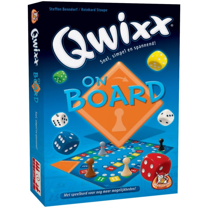 White Goblin Games Qwixx On Board