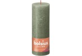 Bolsius Rustiek stompkaars 190/68 Fresh Olive- Fris Olijf
