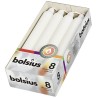 Bolsius Dinerkaars 180/21mm doos a 8 Wit