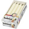 Bougie Dinner Bolsius 180/21mm boîte de 8 Ivoire