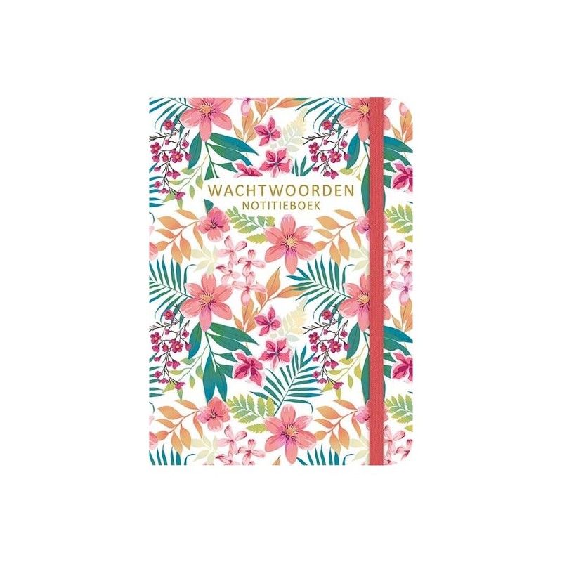 Carnet de mots de passe Deltas - Fleurs