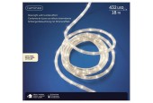 Lumineo LED lichtslang met 8 functies twinkel effect 432L-18m warm wit