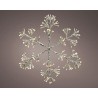 Lumineo LED sneeuwvlok met flits effect 42x48cm 192L warm wit