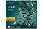 Lumineo LED cluster éclairage 768Lampes 6m classique chaud avec variateur et minuterie