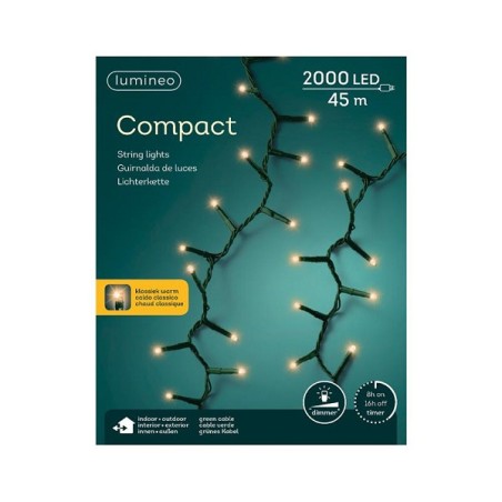 Luminaires compacts Lumineo LED fixes 2000L 45m avec minuterie 8 heures