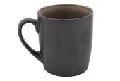 Mug à café Santorin boîte de 6 pièces 350ml 8,4x9cm taupe