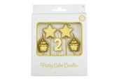 Paperdreams Party cake candles - 2 jaar